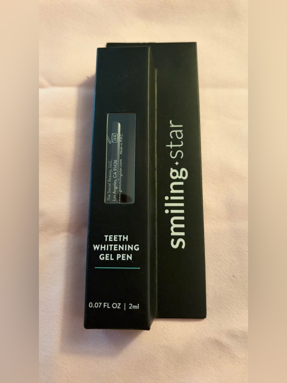 Smiling Star NWT Teeth Whitening Gel Pen — Black